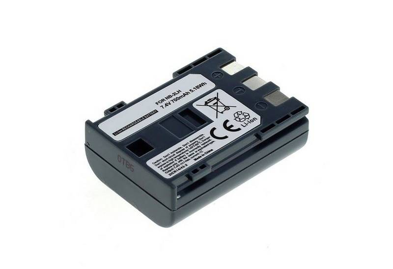 MobiloTec Akku kompatibel mit Canon EOS 350 Akkupacks Akku 700 mAh von MobiloTec