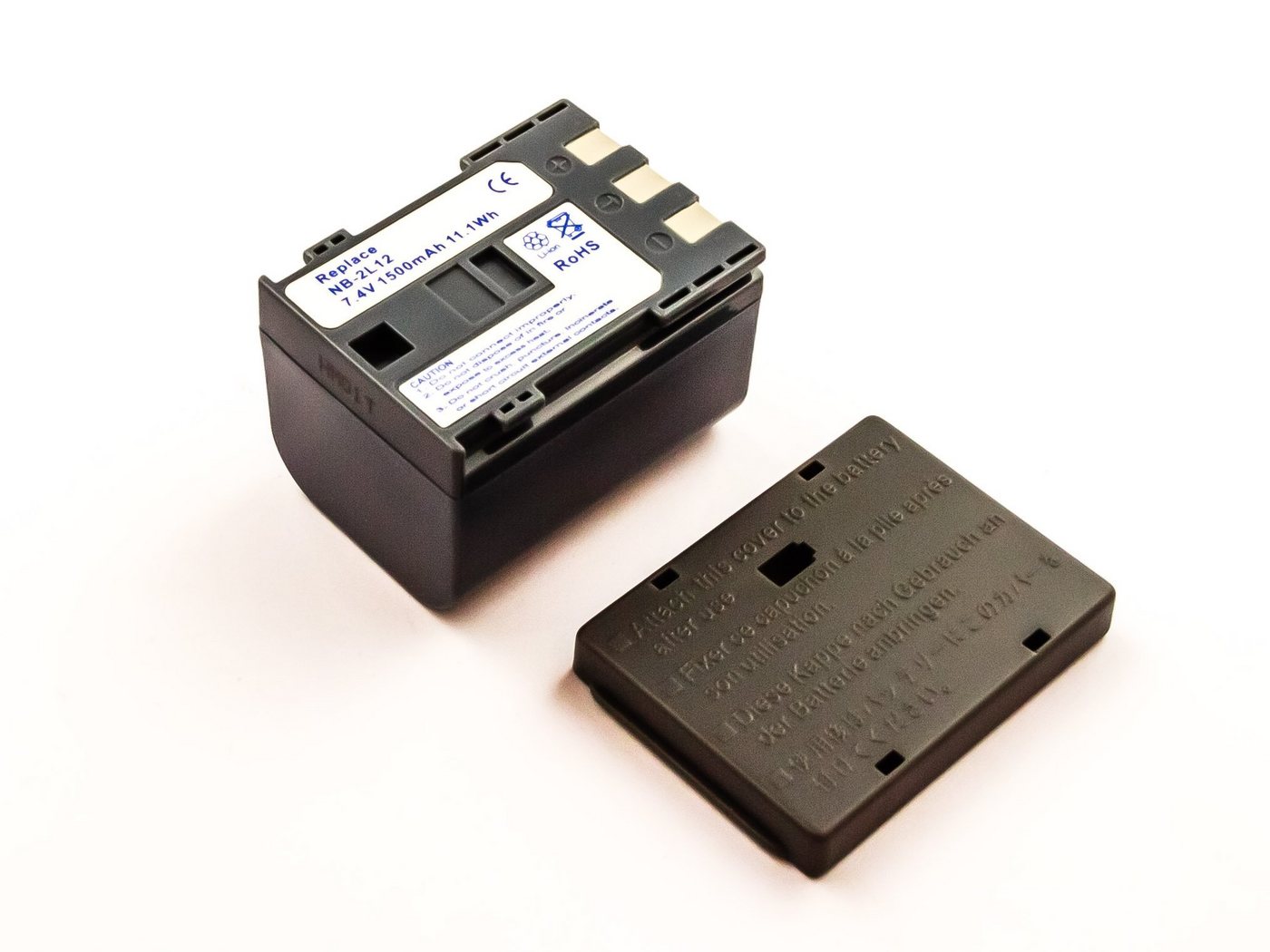 MobiloTec Akku kompatibel mit Canon LEGRIA HV30 Akku Akku 1400 mAh (1 St) von MobiloTec