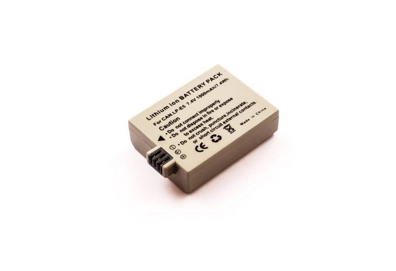 MobiloTec Akku kompatibel mit Canon LP-E5 Akkupacks Akku 750 mAh von MobiloTec