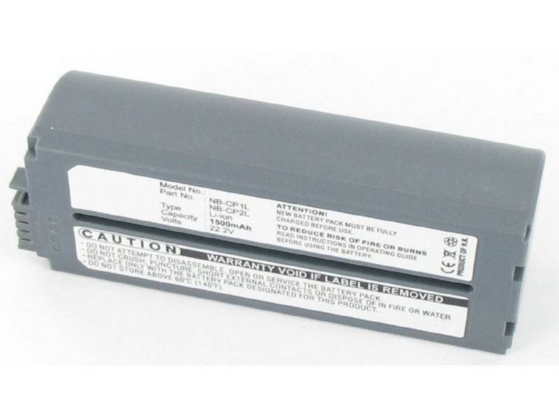 MobiloTec Akku kompatibel mit Canon Selphy CP1300 Akku Akku 1200 mAh (1 St) von MobiloTec