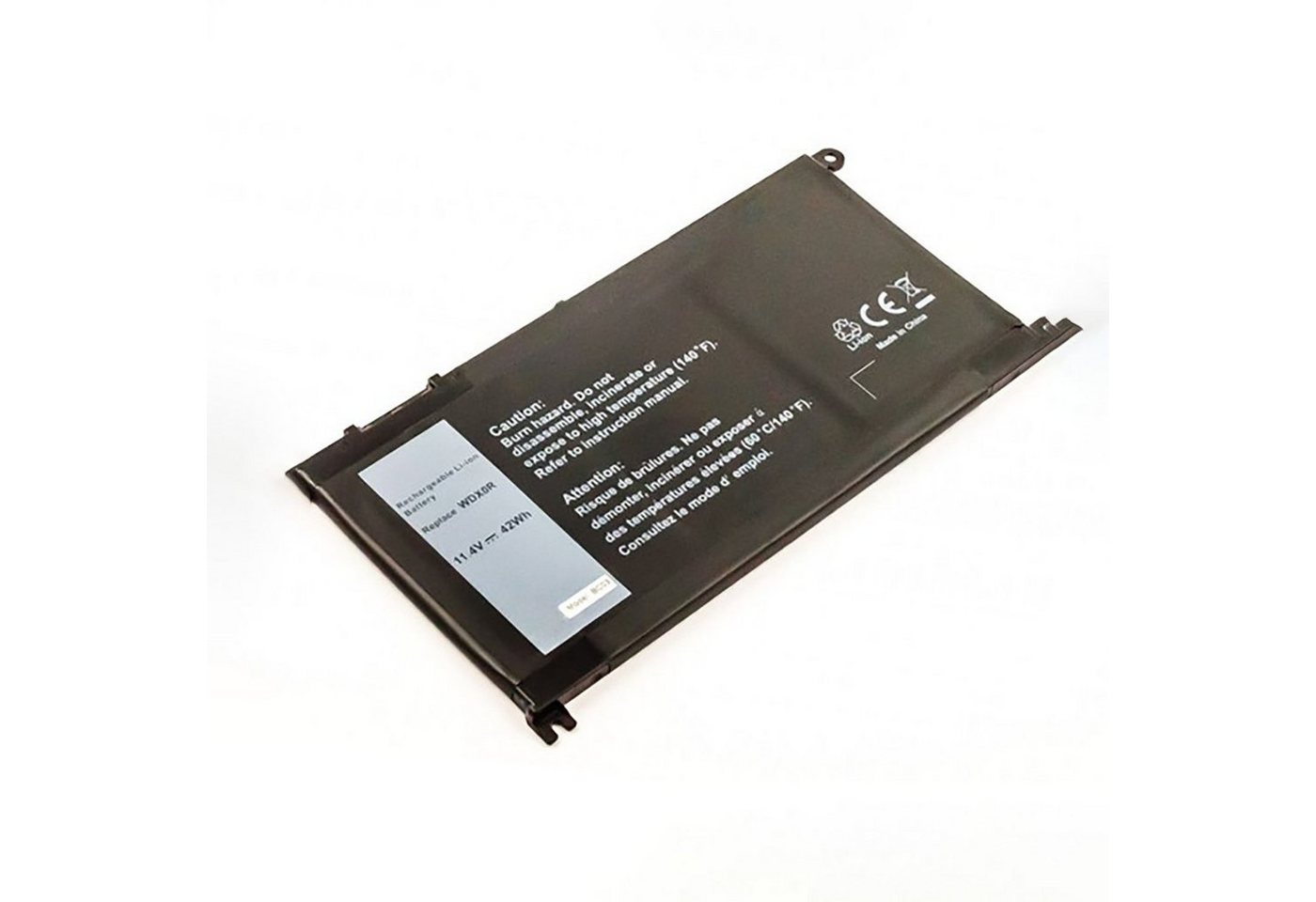 MobiloTec Akku kompatibel mit Dell Inspiron 13 5378-7171GRY Laptop-Akku Akku 3560 mAh von MobiloTec