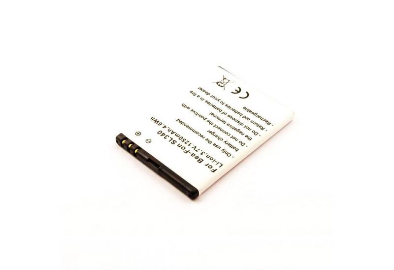 MobiloTec Akku kompatibel mit Doro Primo 571 Akku Akku 1250 mAh (1 St) von MobiloTec