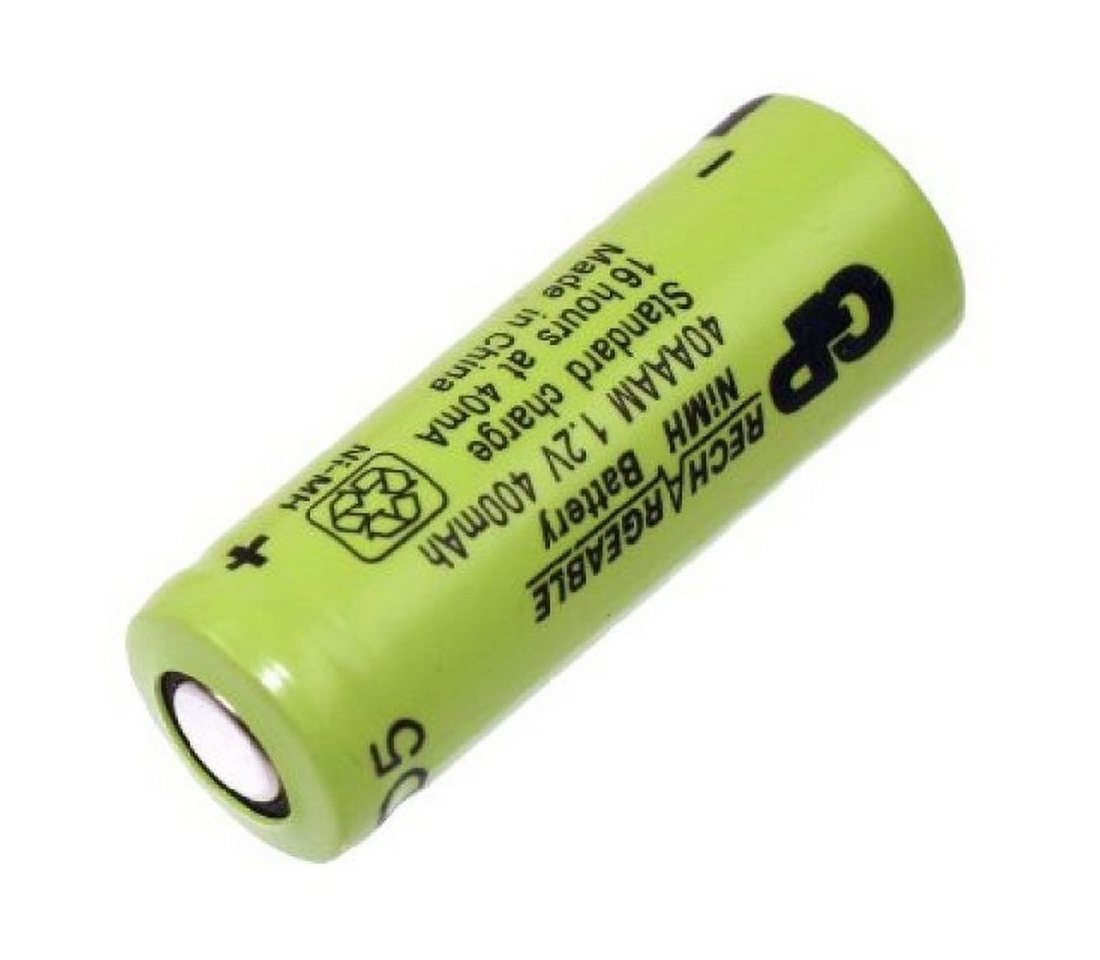 MobiloTec Akku kompatibel mit GP GP40AAAM Akkupacks Akku 400 mAh von MobiloTec