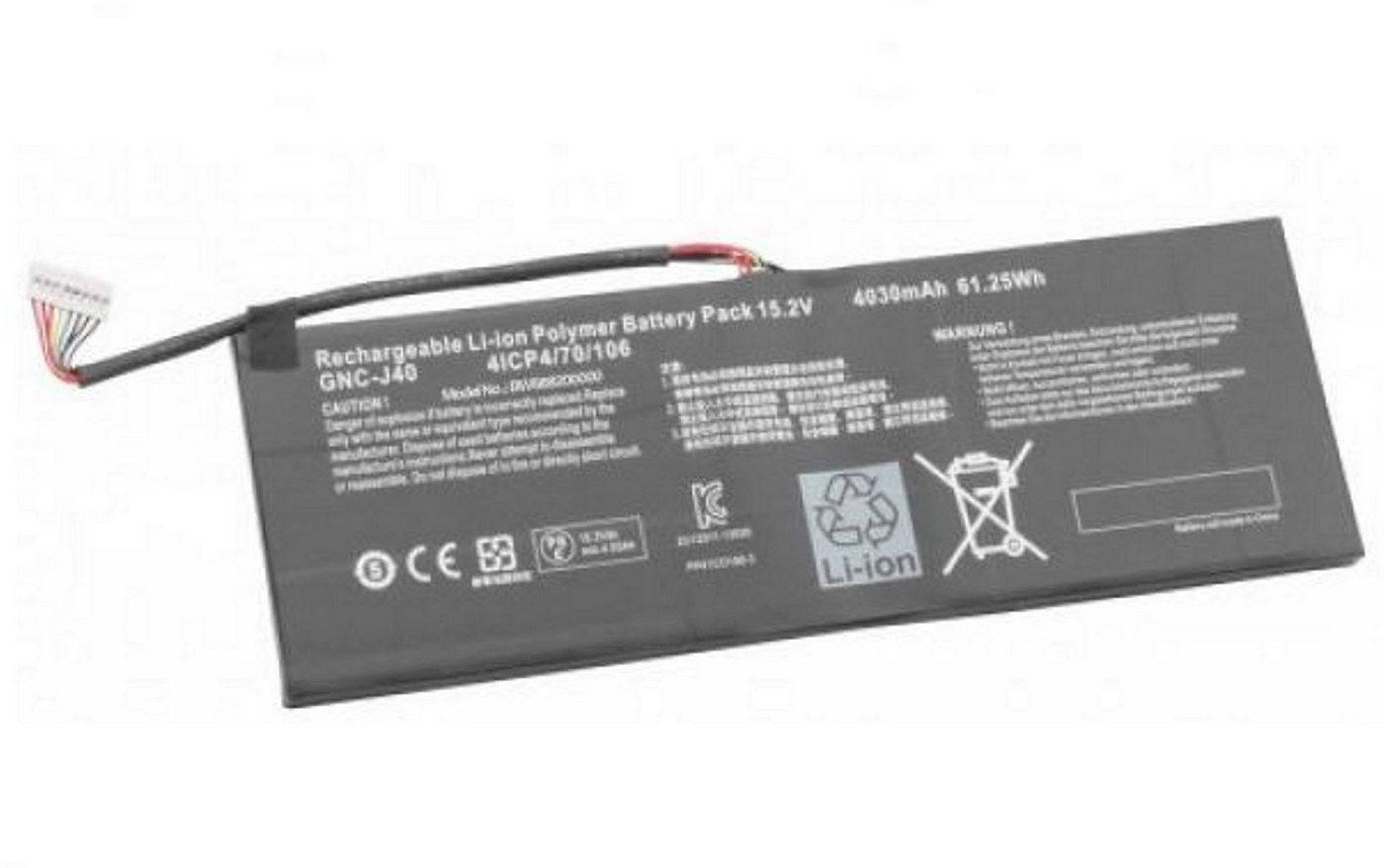 MobiloTec Akku kompatibel mit Gigabyte P34F v5 Laptop-Akku Akku 4030 mAh MobiloTec Akku kompatibel mit Gigabyte P34F v5 Laptop-Akku Akku 4030 mAh von MobiloTec