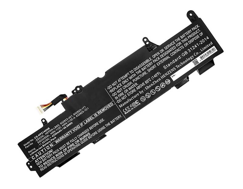 MobiloTec Akku kompatibel mit HP HSTNN-IB8C Laptop-Akku Akku 4250 mAh von MobiloTec