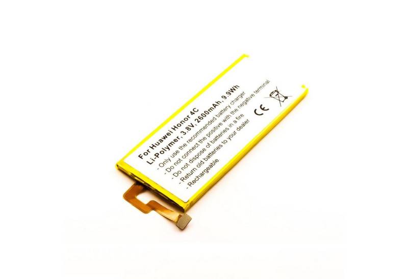 MobiloTec Akku kompatibel mit Huawei Honor 4C / G Play Mini Akku Akku 2500 mAh (1 St) von MobiloTec