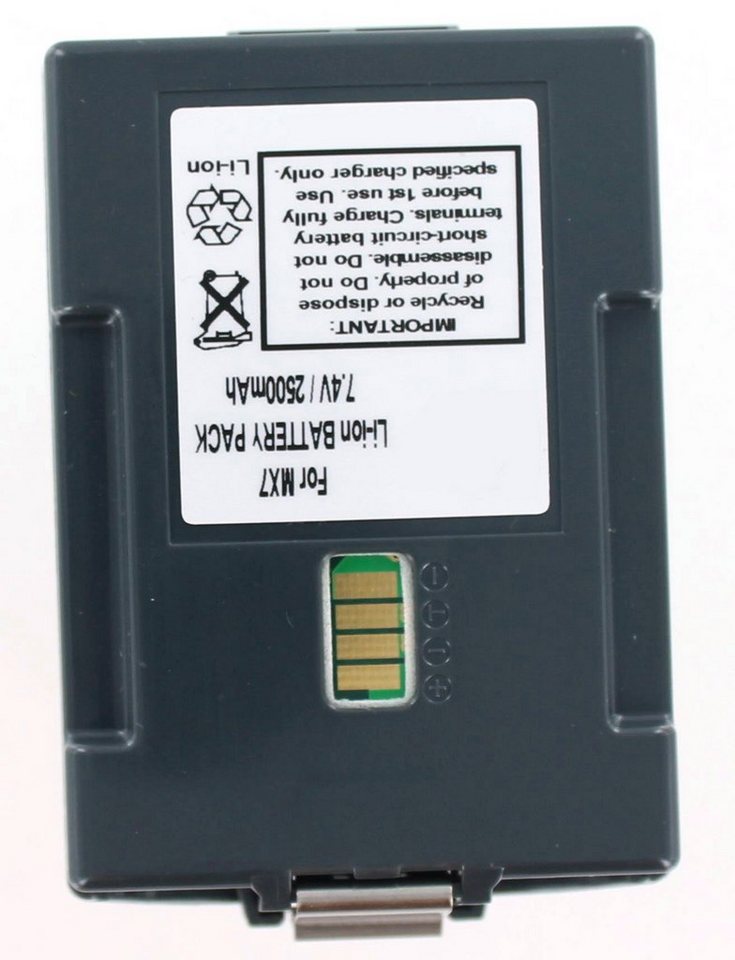 MobiloTec Akku kompatibel mit LXE MX7A380BATT Akku Akku 2500 mAh (1 St) von MobiloTec