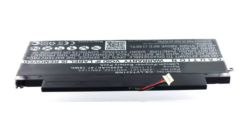 MobiloTec Akku kompatibel mit Lenovo 45N1123 Akku Akku 4250 mAh (1 St) von MobiloTec