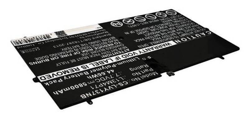 MobiloTec Akku kompatibel mit Lenovo Yoga 3 Pro 1370 Laptop-Akku Akku 5800 mAh von MobiloTec