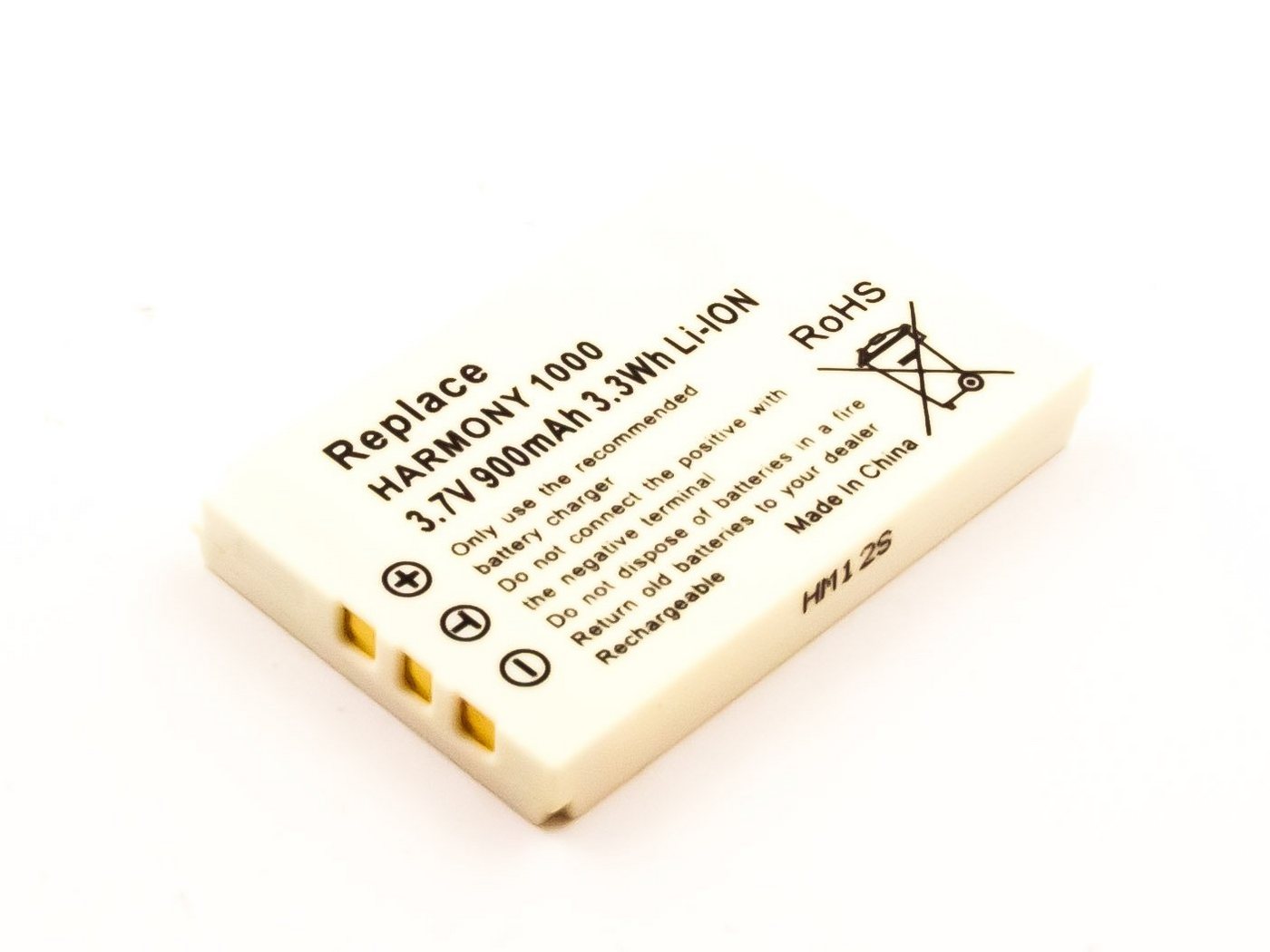MobiloTec Akku kompatibel mit Logitech F12440056 Akku Akku 800 mAh (1 St) von MobiloTec