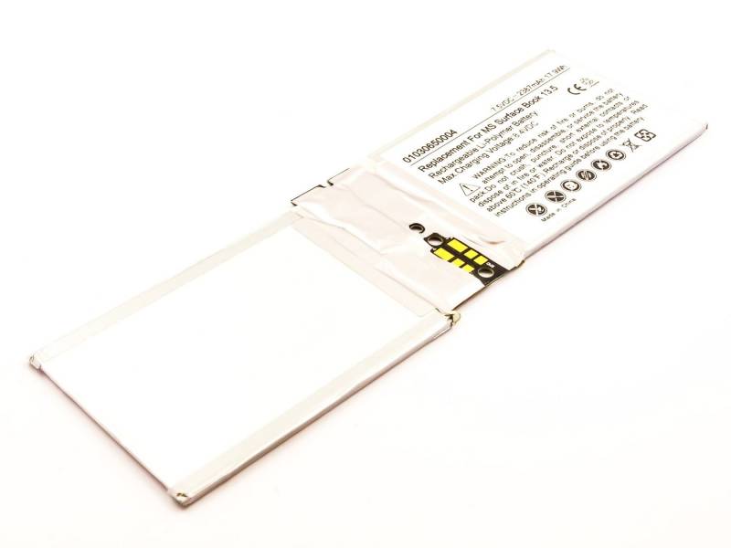 MobiloTec Akku kompatibel mit Microsoft Surface Book 13.5 Akku Akku 2387 mAh (1 St) von MobiloTec