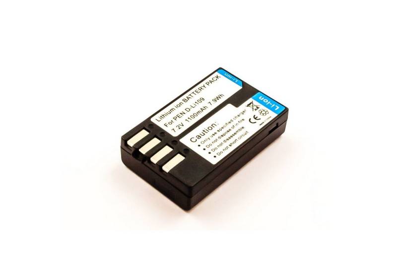 MobiloTec Akku kompatibel mit Pentax D-LI109 Akkupacks Akku 1000 mAh von MobiloTec