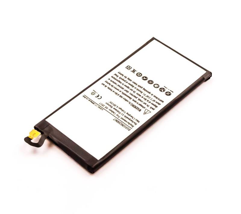 MobiloTec Akku kompatibel mit Samsung Galaxy A5 (2017) Akku Akku 2800 mAh (1 St) von MobiloTec
