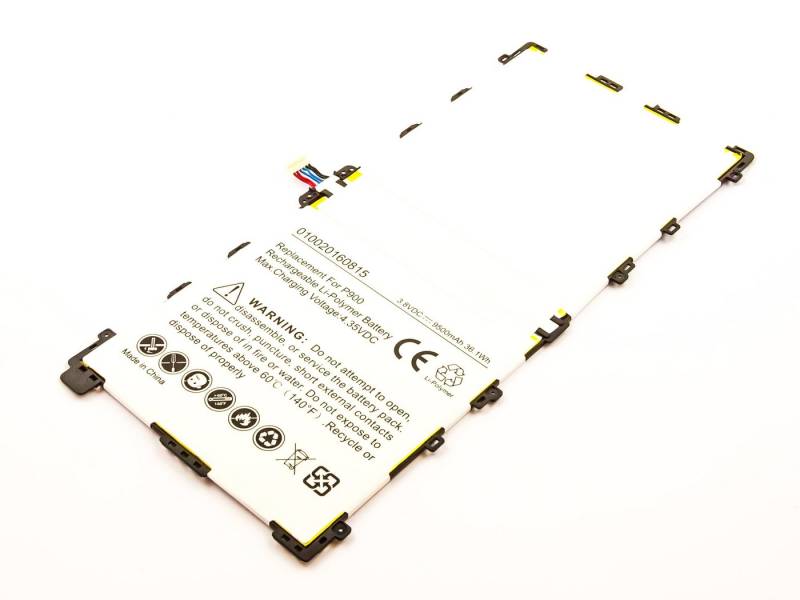 MobiloTec Akku kompatibel mit Samsung Galaxy Note Pro 12.2 Akku Akku 9500 mAh (1 St) von MobiloTec