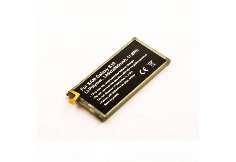 MobiloTec Akku kompatibel mit Samsung Galaxy S10 Akku Akku 3000 mAh (1 St) von MobiloTec