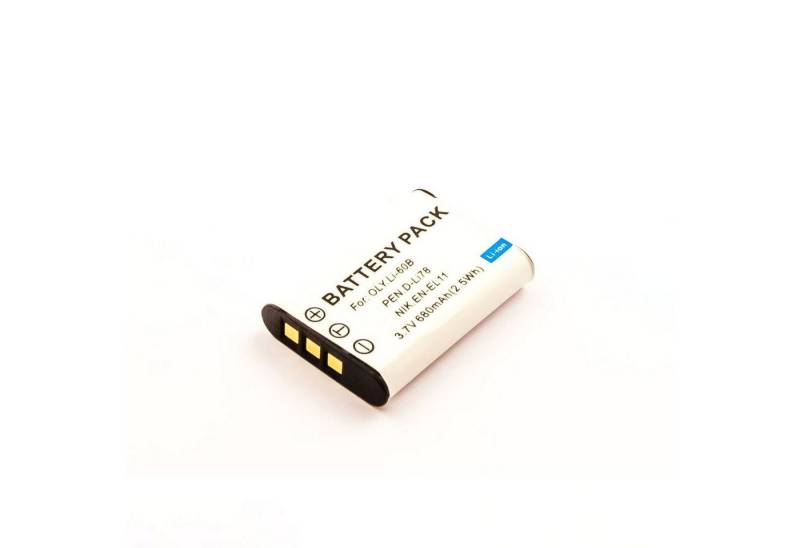 MobiloTec Akku kompatibel mit Sanyo Xacti VPC-E10EX Akkupacks Akku 600 mAh von MobiloTec