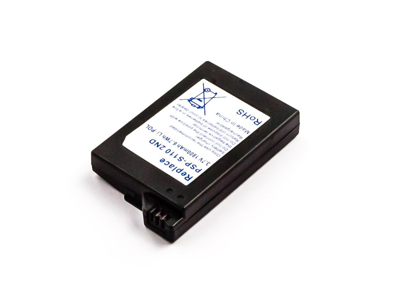 MobiloTec Akku kompatibel mit Sony PSPS110 Akku Akku 1000 mAh (1 St) von MobiloTec