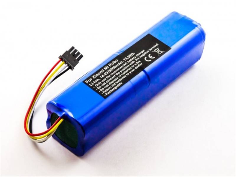 MobiloTec Akku kompatibel mit Xiaomi Mi Robot BRR-2P4S-5200S Akku Akku 5200 mAh (1 St) von MobiloTec