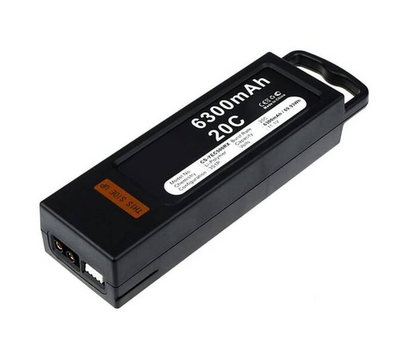MobiloTec Akku kompatibel mit Yuneec Typhoon Q500 Akkupacks Akku 6300 mAh von MobiloTec
