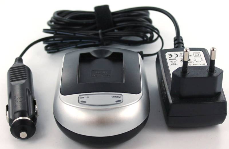 MobiloTec Ladegerät kompatibel mit Casio Exilim EX-Z150 Kamera-Ladegerät von MobiloTec