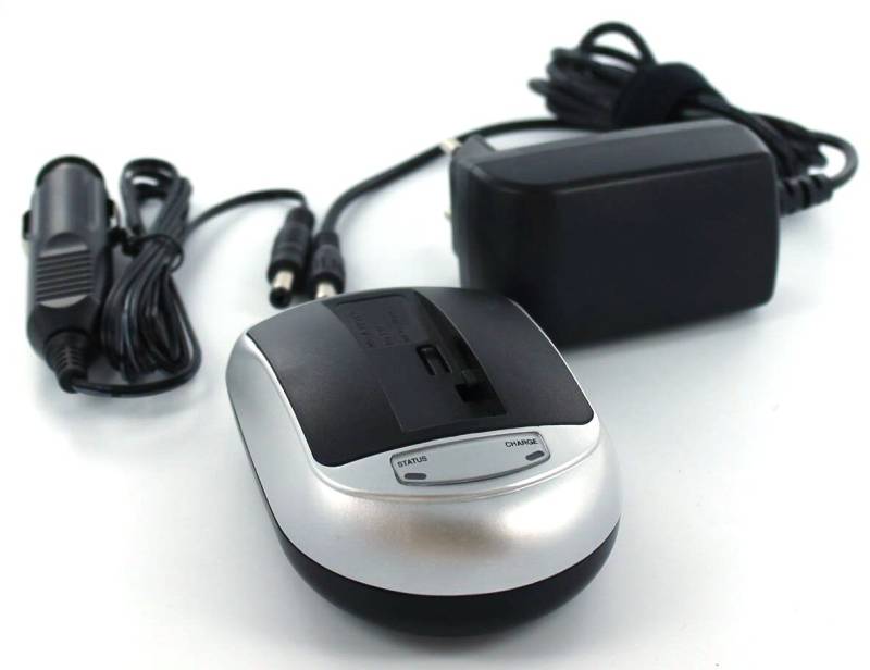 MobiloTec Ladegerät kompatibel mit JVC BN-V712 Kamera-Ladegerät von MobiloTec