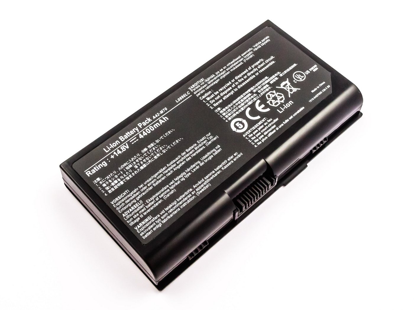 MobiloTec Akku kompatibel mit Asus Pro76SL-TY043C Akku Akku 4400 mAh (1 St) von Mobilotec