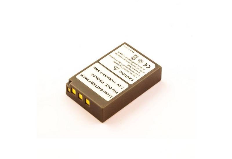 MobiloTec Akku kompatibel mit Olympus BLS-50 Akku Akku 900 mAh (1 St) von Mobilotec