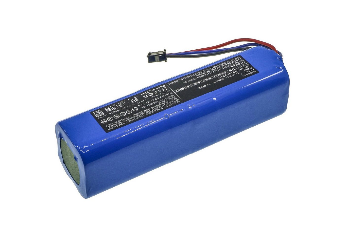 MobiloTec Akku kompatibel mit Proscenic NR18650 M26-4S2P Akku Akku 5200 mAh (1 St) von Mobilotec