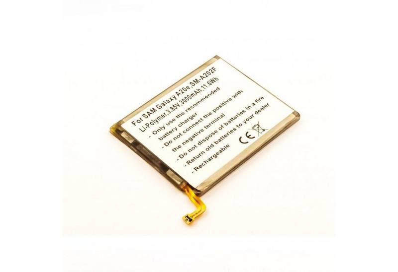 MobiloTec Akku kompatibel mit Samsung Galaxy A20e Akku Akku 2550 mAh (1 St) von Mobilotec