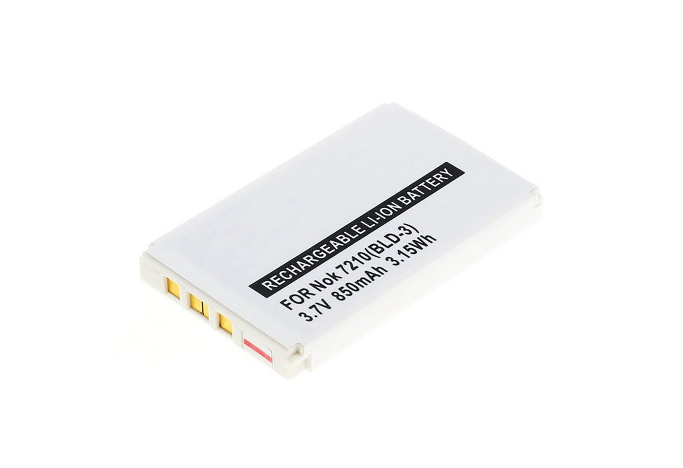 MobiloTec Akku kompatibel mit Technaxx C5000, C6000 Pro Akku Akku 850 mAh (1 St) von Mobilotec