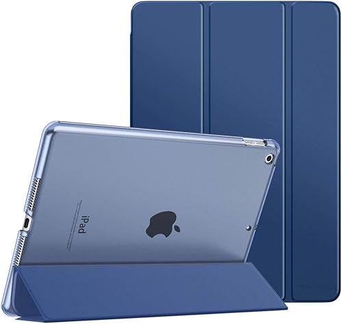 MOBISTAR® Smart Hülle für Apple iPad 10.2 Zoll Hülle 2021 2020 2019 (9./8./7. Generation), Slim Leichte Schutzhülle Smart Cover für iPad 9/8/7 (Dunkelblau) von Mobistar