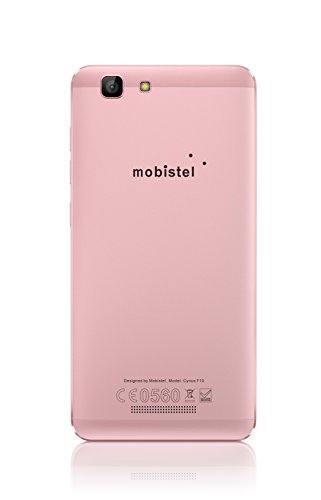 Mobistel G105-P Cynus F10 12,7 cm (5 Zoll) Smartphone (1,3 GHz QC, 16GB, DS, LTE, Android 5.0) Rose von Mobistel