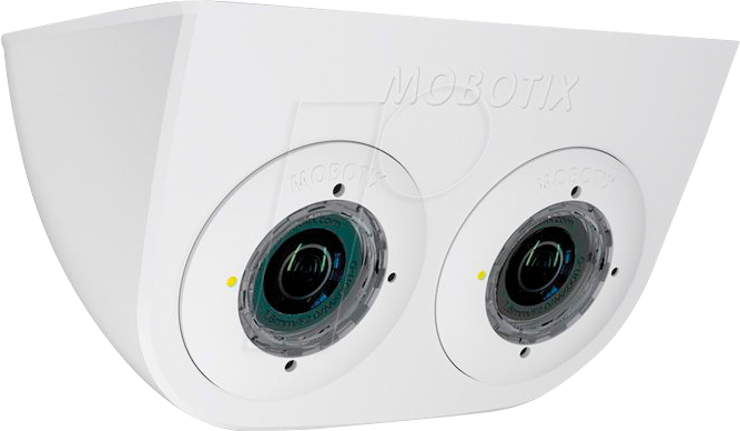 MX FLEXOPT-DM-PW - Sensormodulhalterung, 2-fach, weiß von Mobotix