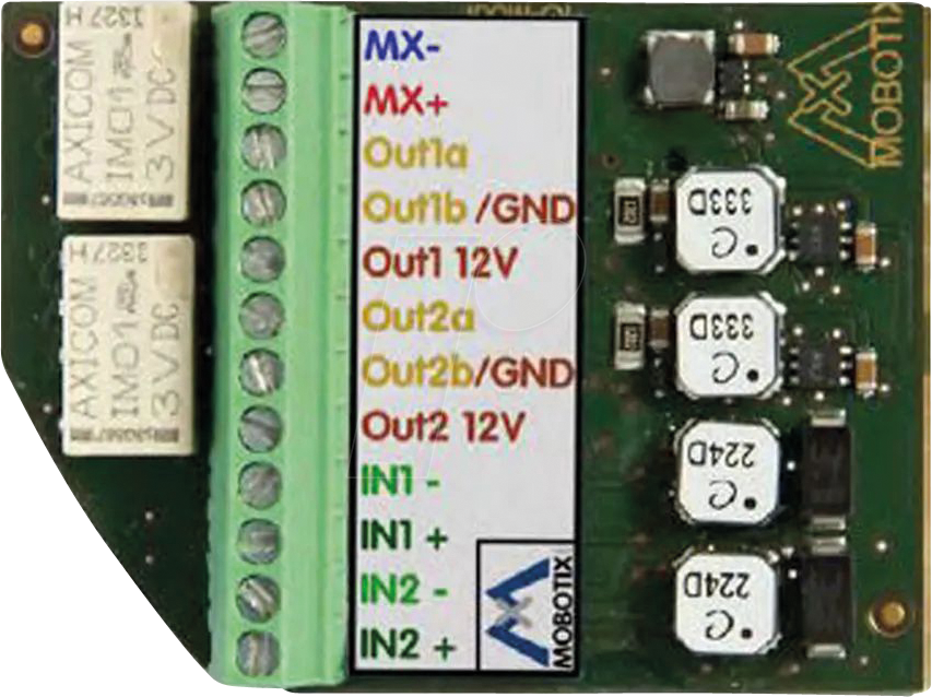 MX OPT-IO3-INT - Erweiterungsmodul, externe Sensoren von Mobotix