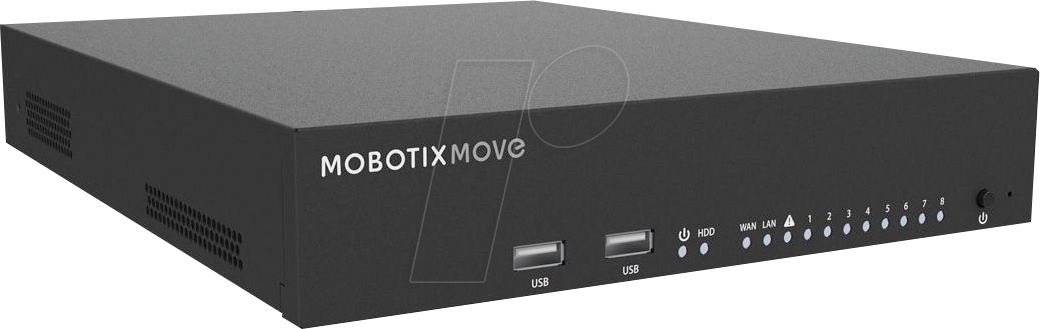 MX S-NVR1A-8POE - Netzwerk-Videorekorder, 8-Kanal, PoE von Mobotix