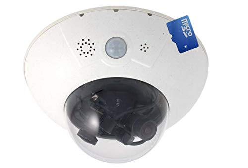Mobotix MX-D15Di-Sec Fixdome Body Videoüberwachungssystem schwarz/weiß von Mobotix