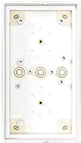 Mobotix MX-OPT-Box-2-EXT-ON-SV Aufputzgehäuse 2-Fach Videoüberwachungssystem schwarz/weiß von Mobotix