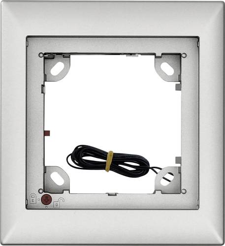 Mobotix MX-OPT-Frame-1-EXT-SV Türsprechanlagen-Zubehör Montagezubehör Silber von Mobotix