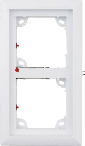 Mobotix MX-OPT-Frame-2-EXT-PW Türsprechanlagen-Zubehör Montagezubehör Weiß von Mobotix