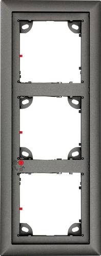 Mobotix MX-OPT-Frame-3-EXT-DG Türsprechanlagen-Zubehör Montagezubehör Dunkelgrau von Mobotix