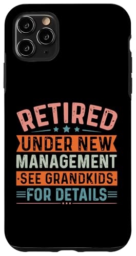 Im Ruhestand unter neuer Leitung siehe Enkelkinder für Details Hülle für iPhone 11 Pro Max Im Ruhestand unter neuer Leitung siehe Enkelkinder für Details Hülle für iPhone 11 Pro Max von Mocking Merch