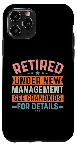 Im Ruhestand unter neuer Leitung siehe Enkelkinder für Details Hülle für iPhone 11 Pro von Mocking Merch
