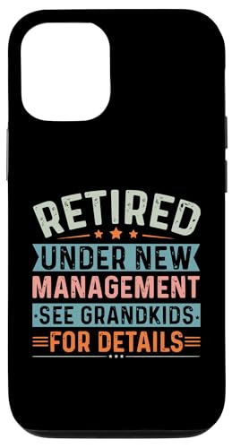 Im Ruhestand unter neuer Leitung siehe Enkelkinder für Details Hülle für iPhone 12/12 Pro von Mocking Merch