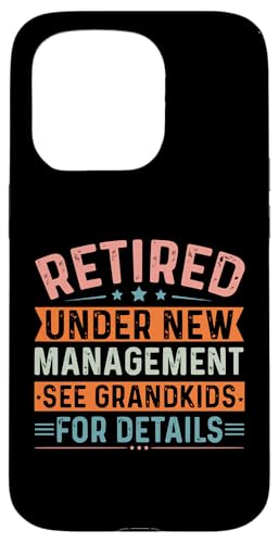 Im Ruhestand unter neuer Leitung siehe Enkelkinder für Details Hülle für iPhone 15 Pro von Mocking Merch