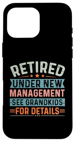 Im Ruhestand unter neuer Leitung siehe Enkelkinder für Details Hülle für iPhone 16 Pro Max Im Ruhestand unter neuer Leitung siehe Enkelkinder für Details Hülle für iPhone 16 Pro Max von Mocking Merch