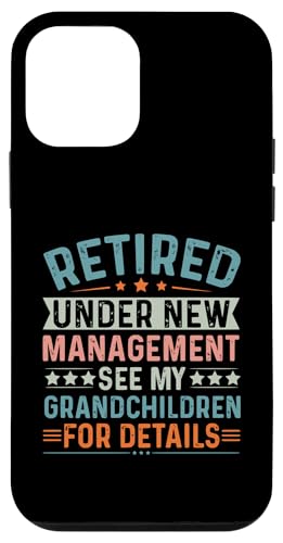 Unter neuer Leitung im Ruhestand Weitere Informationen finden Sie unter meinen Enkelkindern Hülle für iPhone 12 mini von Mocking Merch