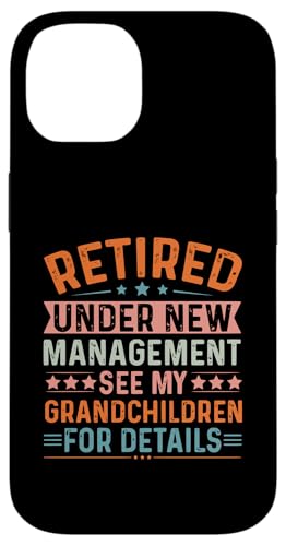 Unter neuer Leitung im Ruhestand Weitere Informationen finden Sie unter meinen Enkelkindern Hülle für iPhone 14 Unter neuer Leitung im Ruhestand Weitere Informationen finden Sie unter meinen Enkelkindern Hülle für iPhone 14 von Mocking Merch