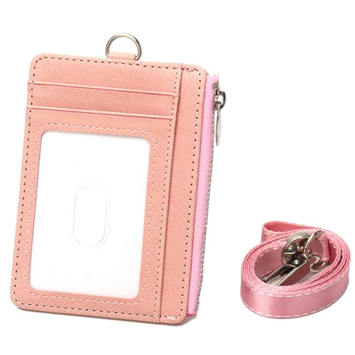Schwarzer PU Leder Abzeichenhalter Mit Blockierenden Abschirmungskarten Und Abnehmbaren Lanyards Für Fachkräfte Und Studenten von Mocoocouture