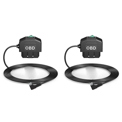 Mocturnity 2X Dashcam-OBD-Verkabelungssatz, Dashcam-USB-Typ-C-Verkabelungssatz mit OBD-Stromkabel für Dashcam 12-24 V auf 5 V/3 A Mocturnity 2X Dashcam-OBD-Verkabelungssatz, Dashcam-USB-Typ-C-Verkabelungssatz mit OBD-Stromkabel für Dashcam 12-24 V auf 5 V/3 A von Mocturnity