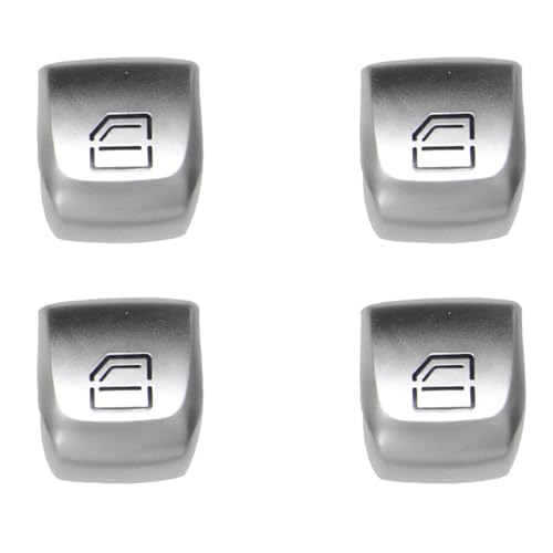 Mocturnity 4X Auto Links Rechts Vorne Schalter Reparatur Knopf Abdeckung für C W205 C200 W253 GLC 260 2229052203 von Mocturnity